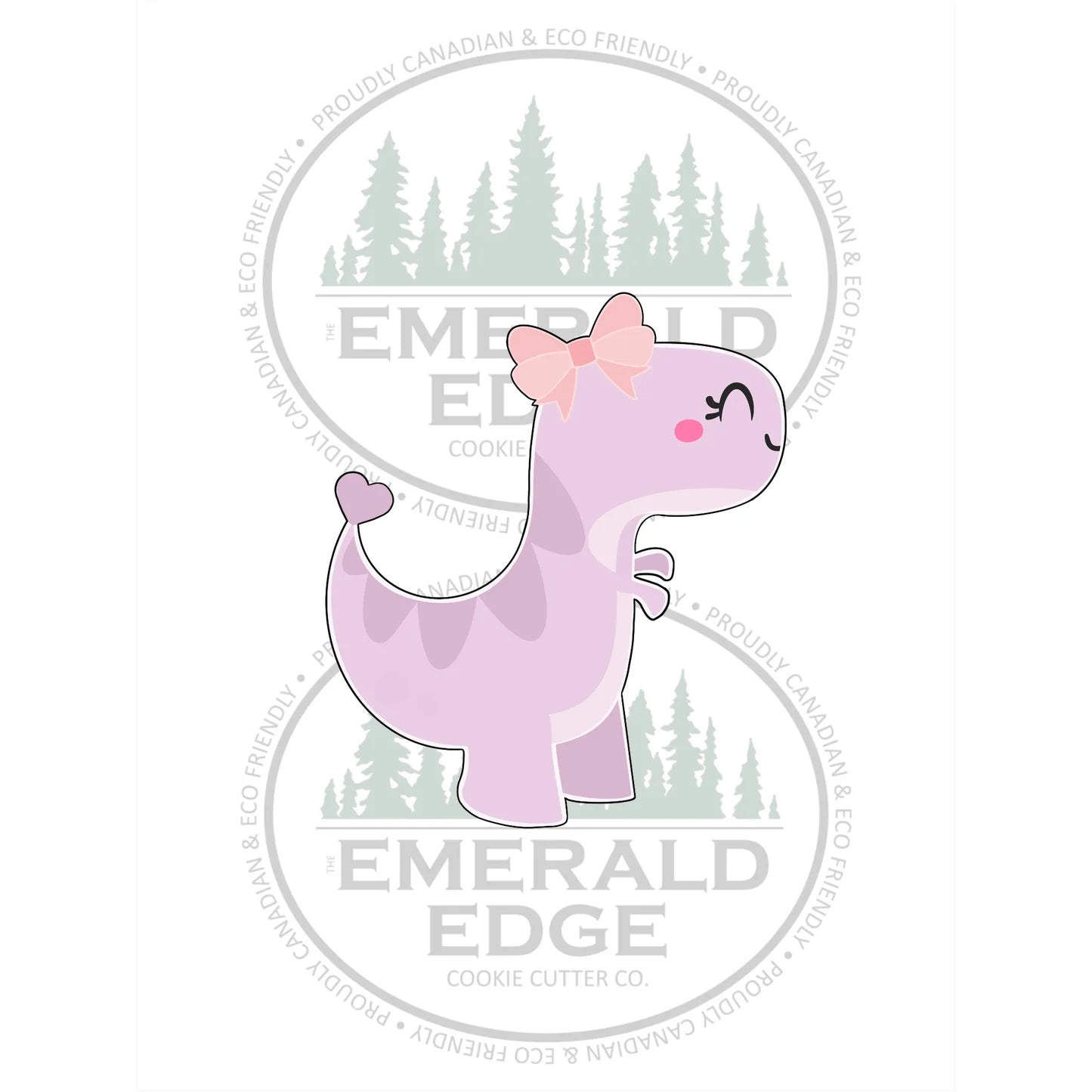 STL - Cute Dino with Bow