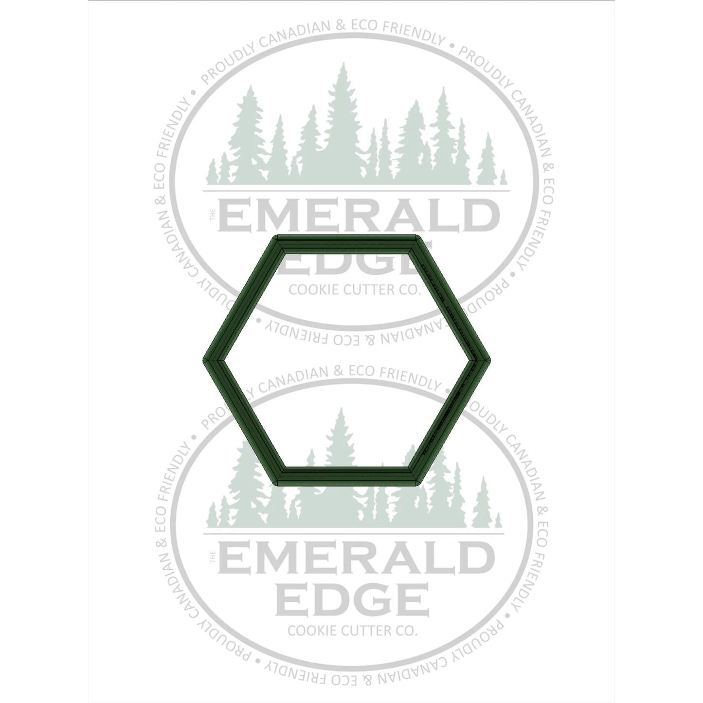 STL - Hexagon - Individual Shape or Nested