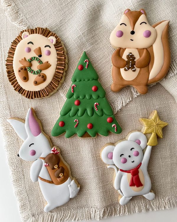 STL - Christmas Woodland Wonderland - Yvonne Chan Bakes