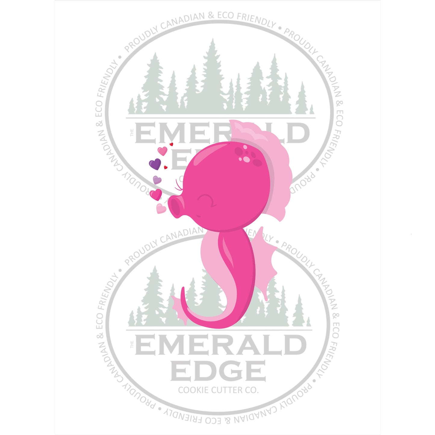 Sea Horse with Hearts