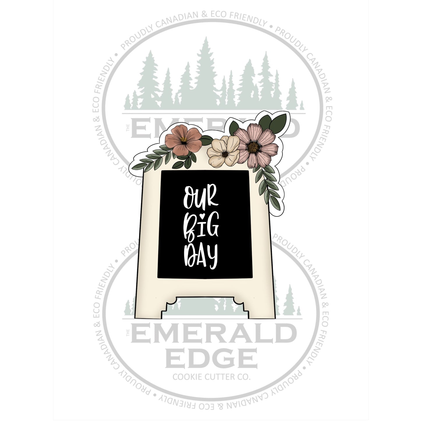 Floral Wedding Sign