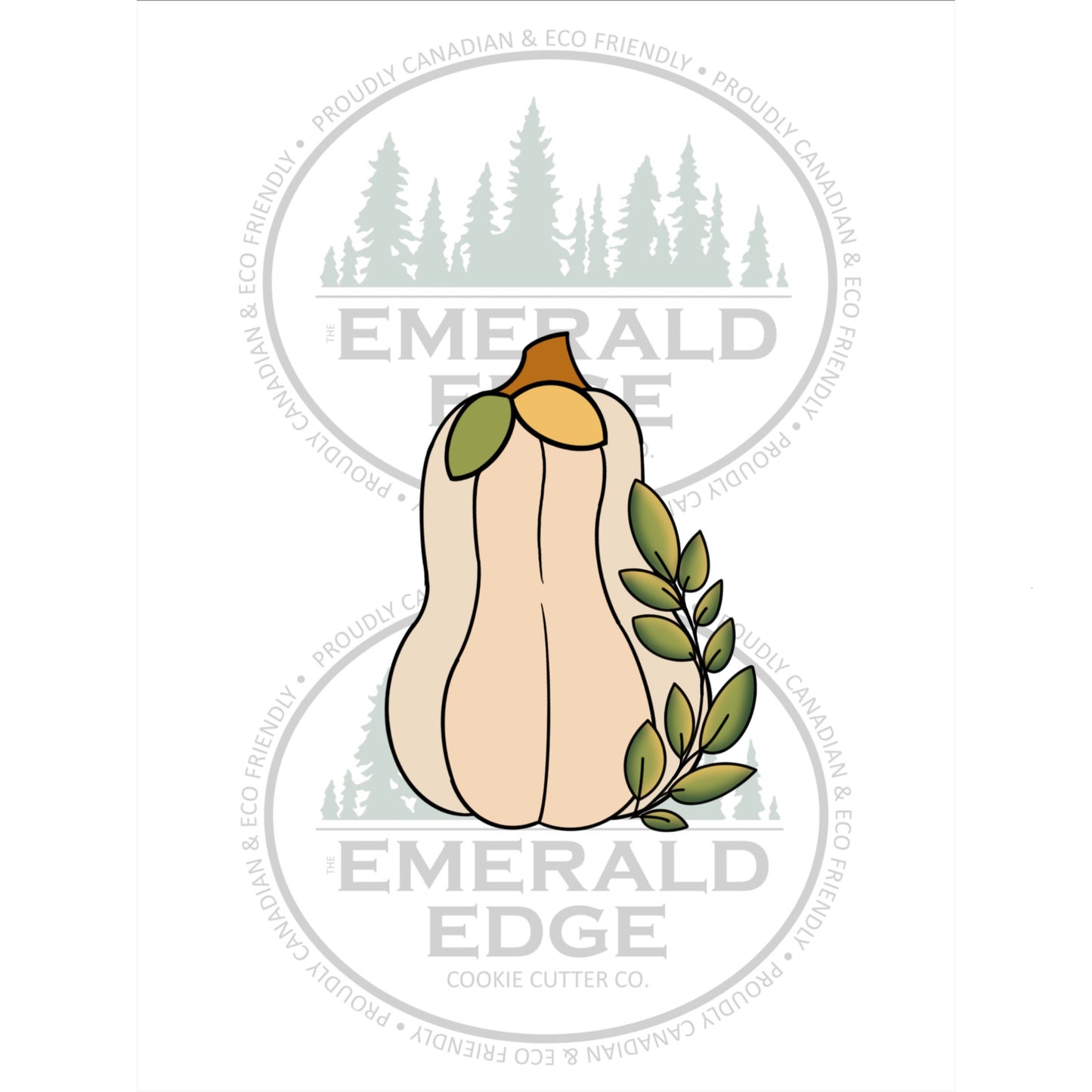 Squash with Greenery