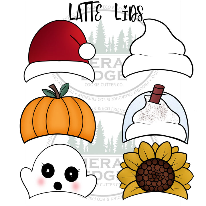 STL - Build A Latte - Fancy Lids