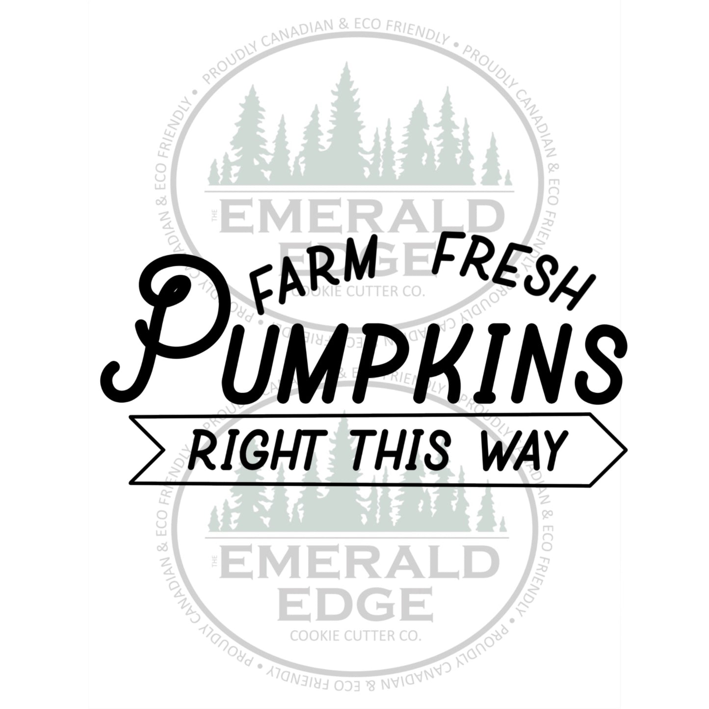 Farm Fresh Pumpkins PNG