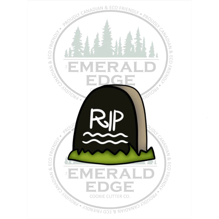 STL - Tombstone with Grass