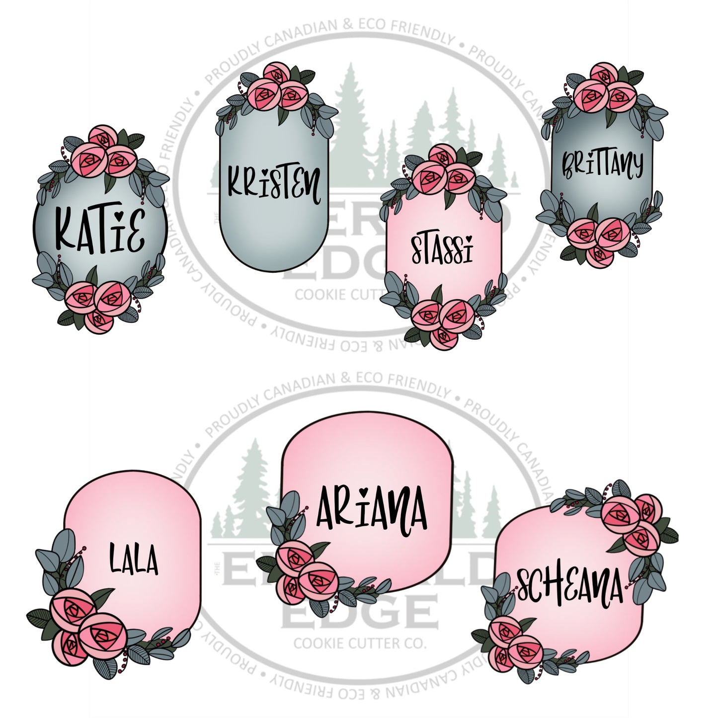 Floral VPR Plaques