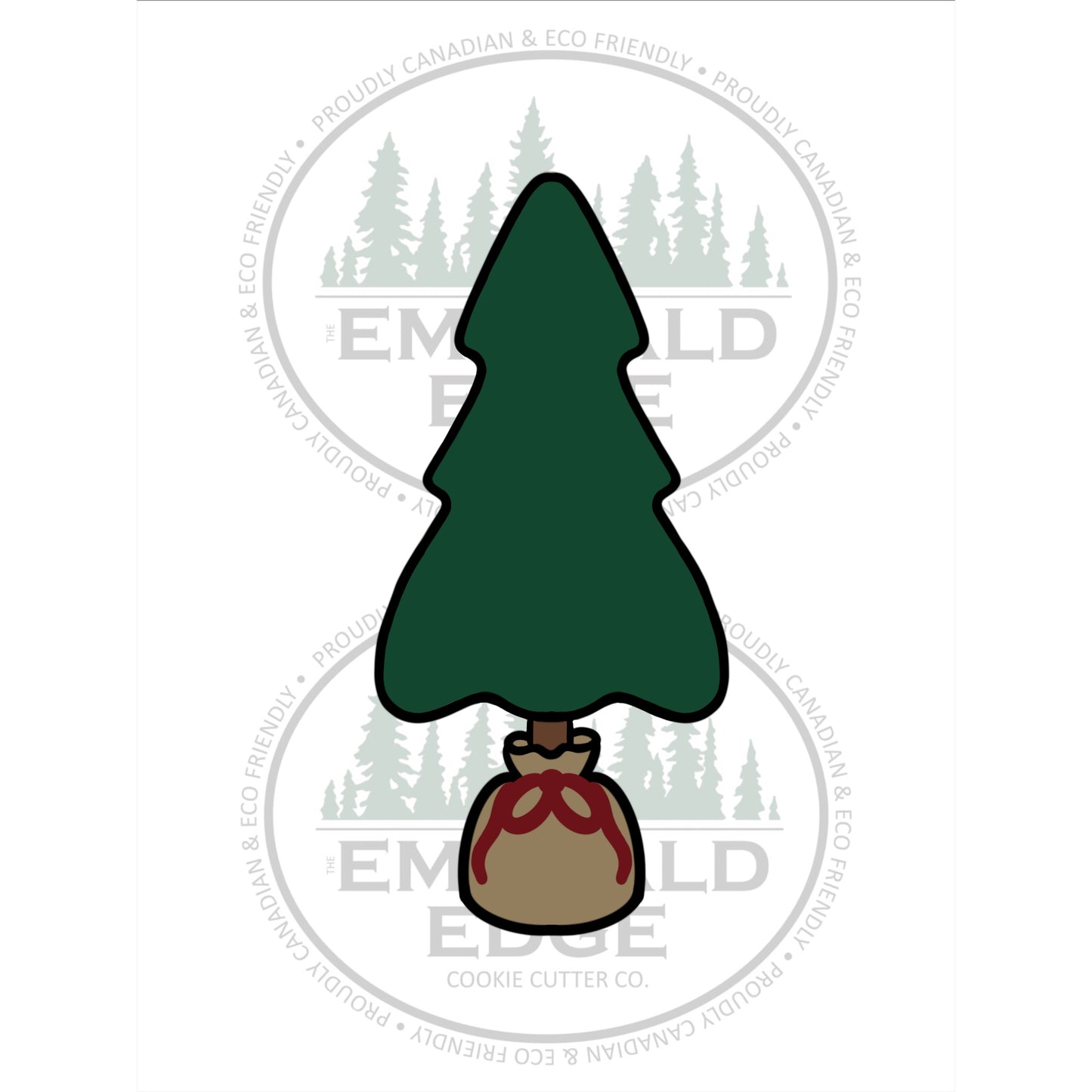 Burlap Christmas Tree