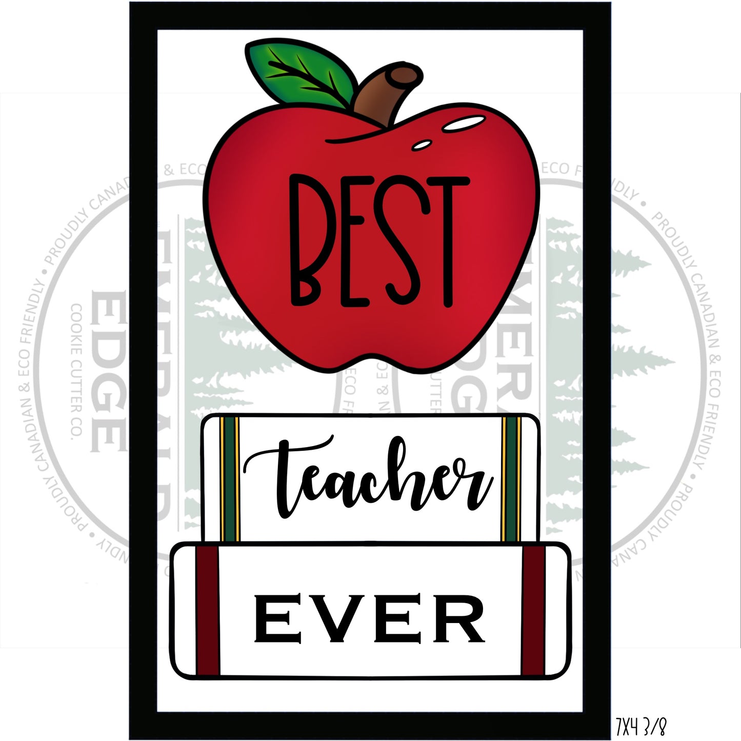 Best Teacher Ever Bookstack Set