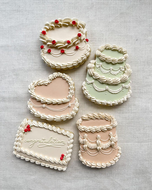 Vintage Cakes by The Cookie Gallery