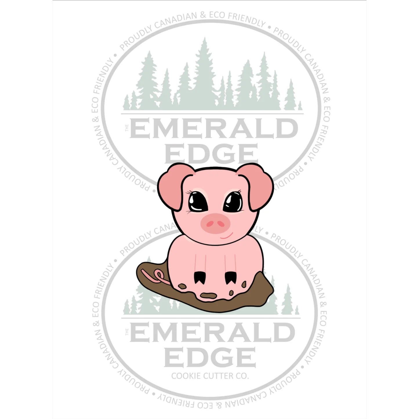 STL - Cute Pig in Mud