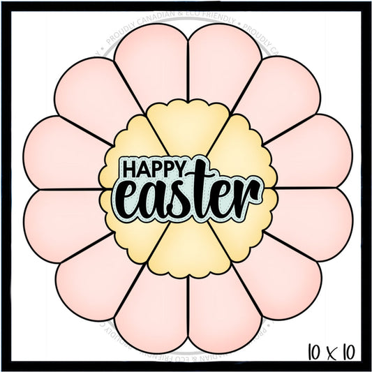 STL - Easter Flower Platter