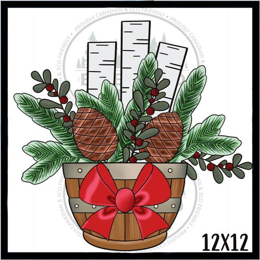 STL - Holiday Planter Platter