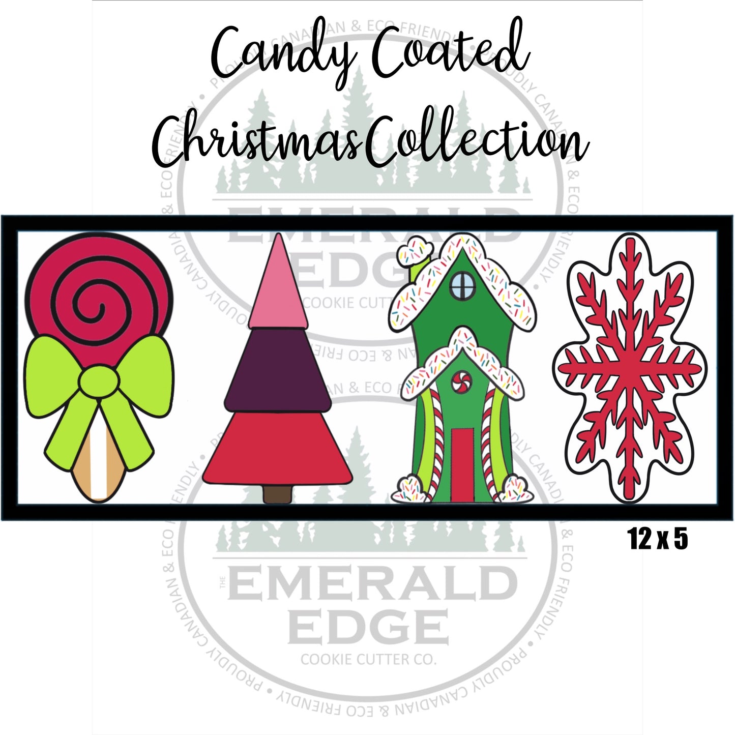 Candy Coated Christmas ~ Set of 4