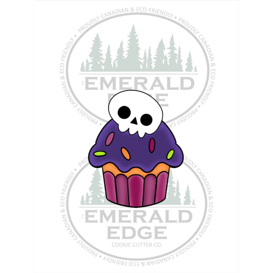 Creepy Cupcake - Skull