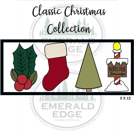 Classic Christmas Collection ~ Set of 4