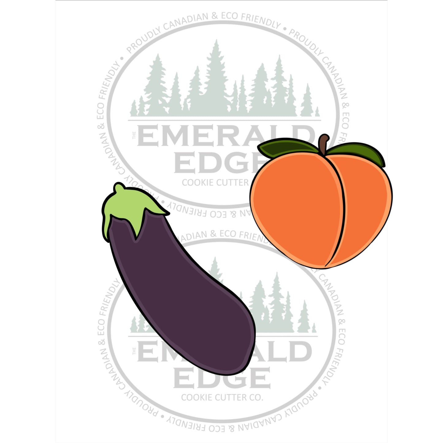 Peach & Eggplant