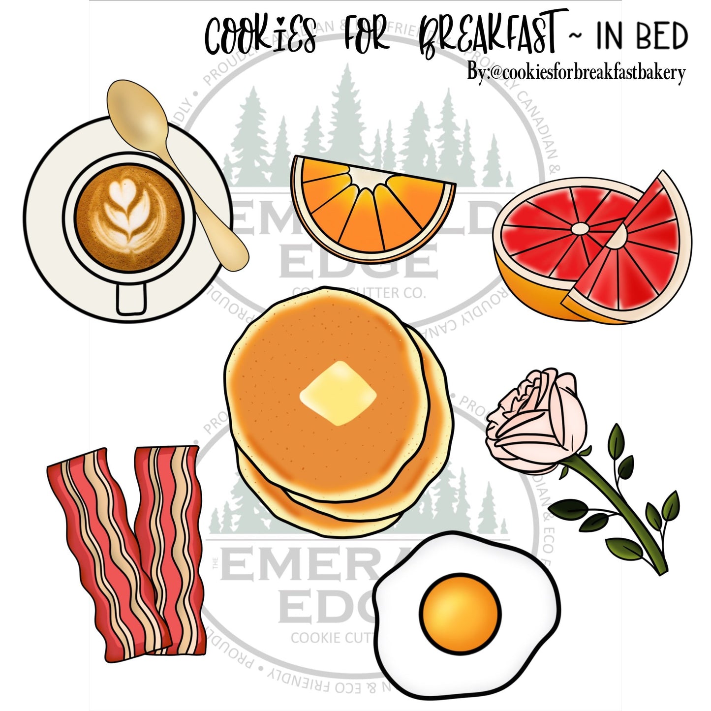 Cookies For Breakfast-In Bed ~ Grapefruit with Slice