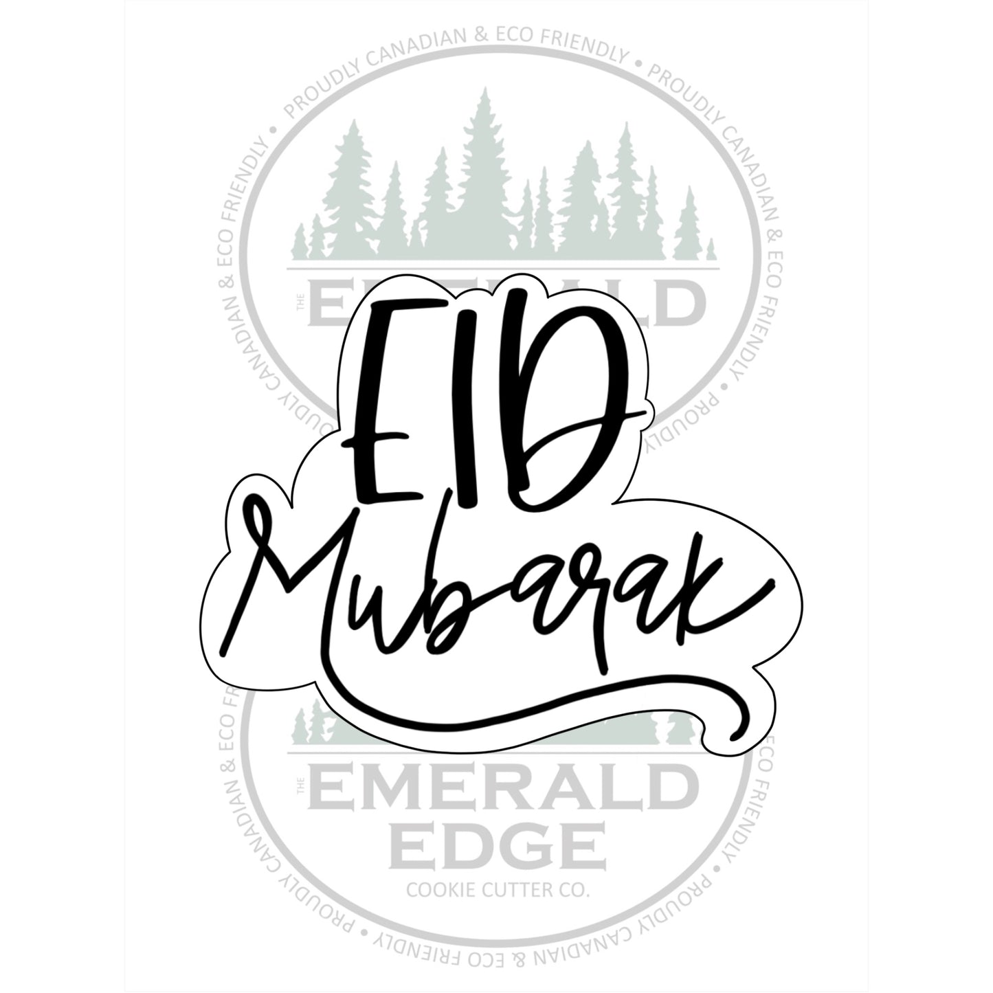 Eid Mubarak Word Plaque 1