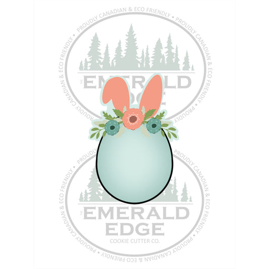 Egg with Bunny Ears 1