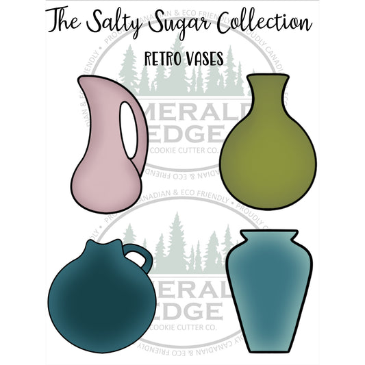 The Salty Sugar Collection - Retro Vases