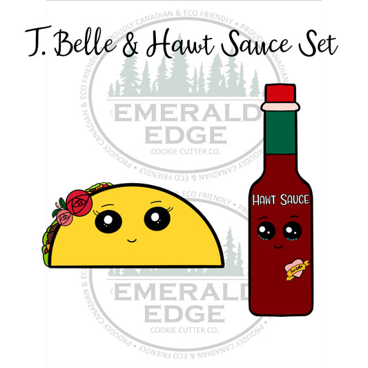 T. Belle & Hawt Sauce Set