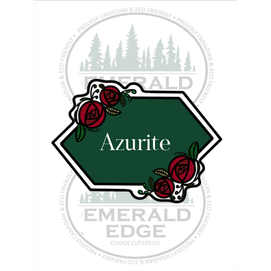 Azurite Plaque