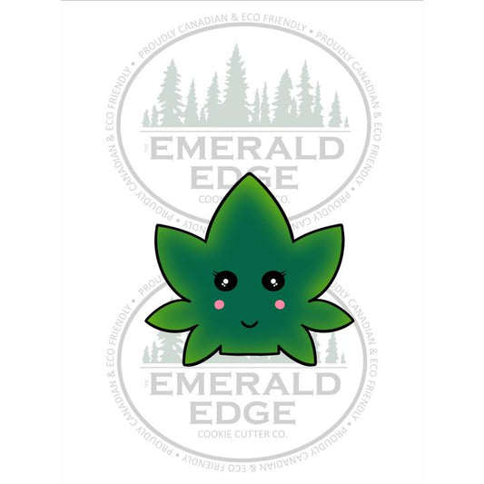STL - Mini Cannabis Leaf