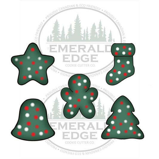 STL - Mini Christmas Cookies
