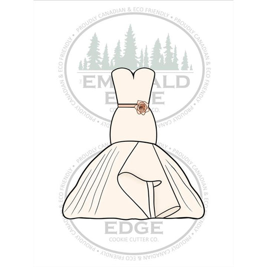 STL - The Tracy ~ Mermaid Wedding Dress
